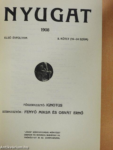 Nyugat 1908. II.