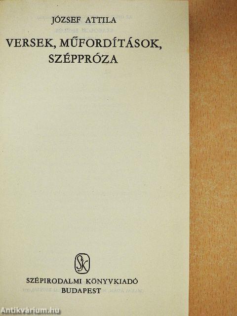 József Attila művei I-II.