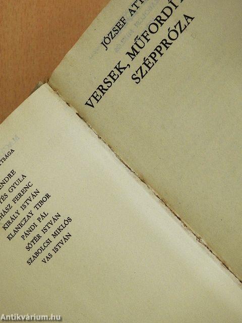 József Attila művei I-II.