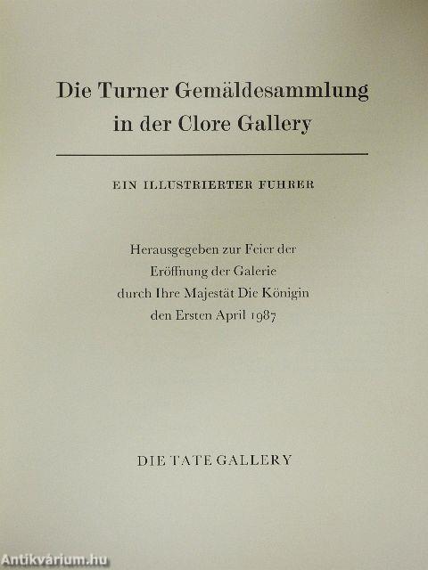 Die Turner Gemäldesammlung in der Clore Gallery