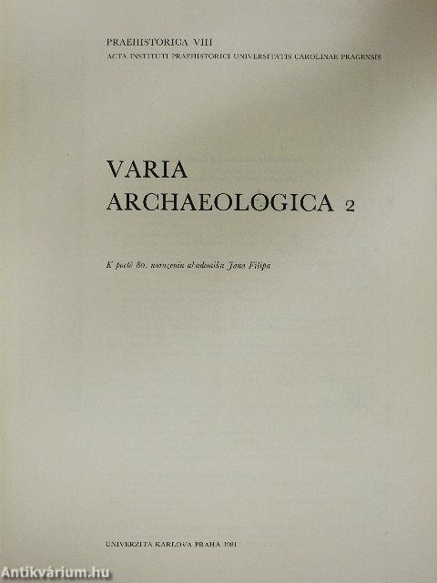 Varia Archaeologica 2