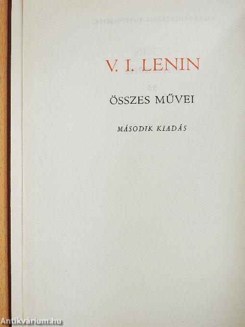V. I. Lenin összes művei 55.