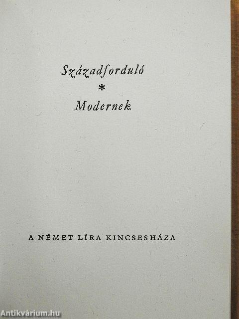 Századforduló/Modernek