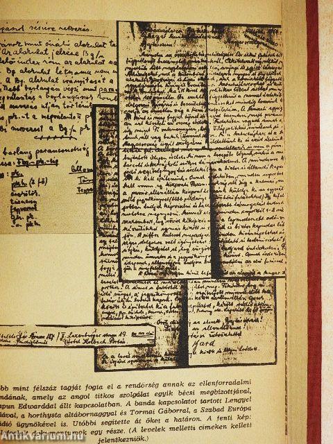 Ellenforradalmi erők a magyar októberi eseményekben I-IV.