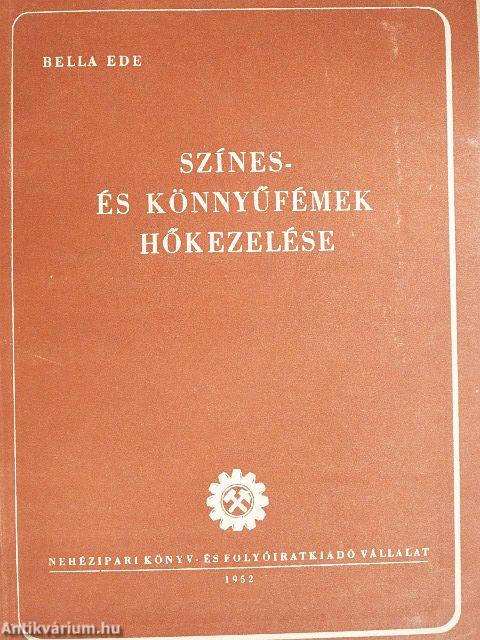 Színes- és könnyűfémek hőkezelése