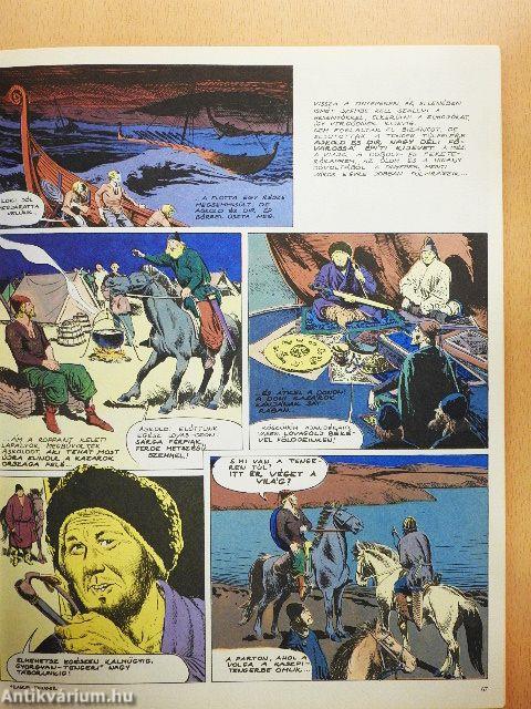 A világ felfedezése rajzos regényekben