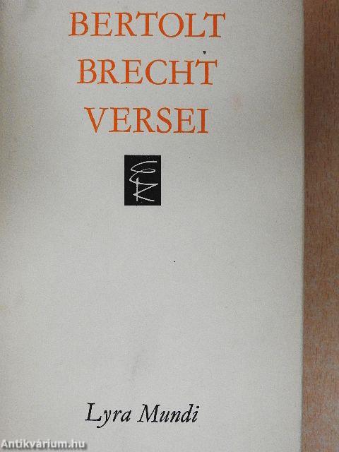 Bertolt Brecht versei