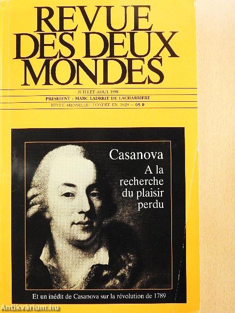 Revue des Deux Mondes - Juillet-Aout 1998