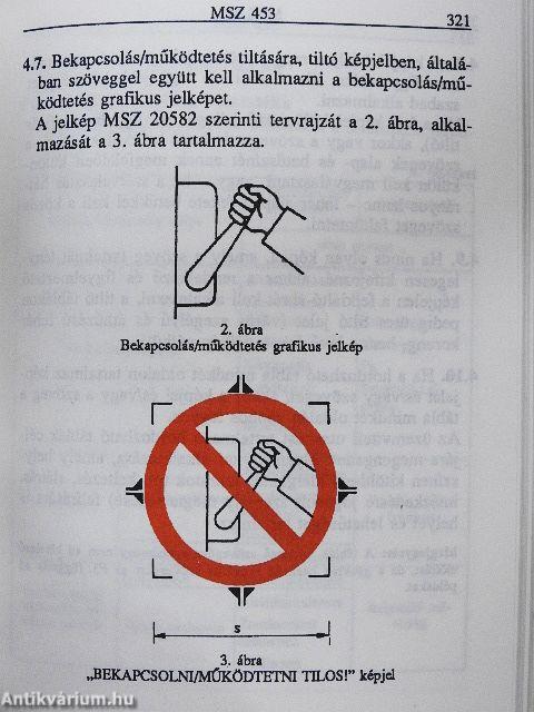 MSZ 172/1 érintésvédelmi szabályzat