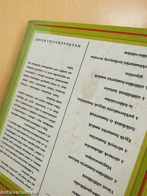 A zöldfelületek fenntartása