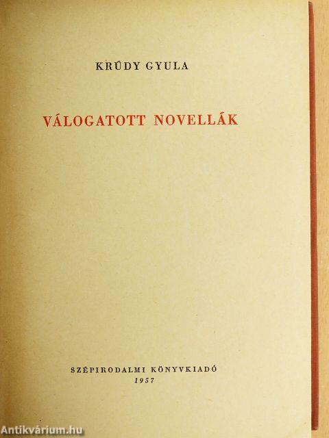 Válogatott novellák