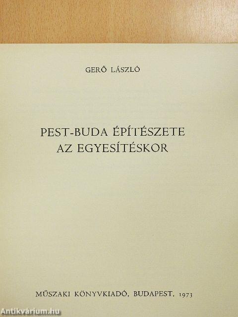 Pest-Buda építészete az egyesítéskor