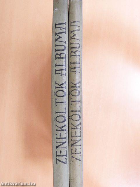 Zeneköltők albuma I-II.