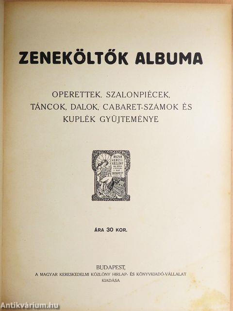 Zeneköltők albuma I-II.