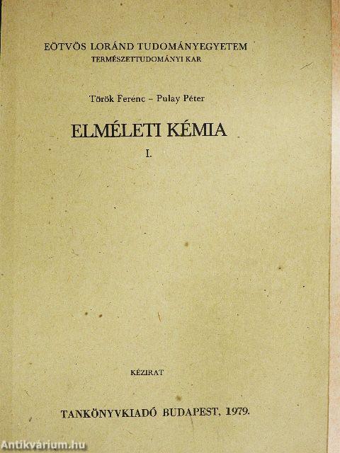 Elméleti kémia I.