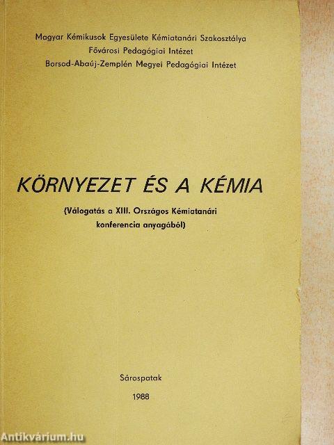 Környezet és a kémia