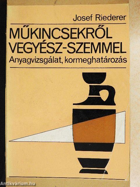 Műkincsekről vegyész-szemmel
