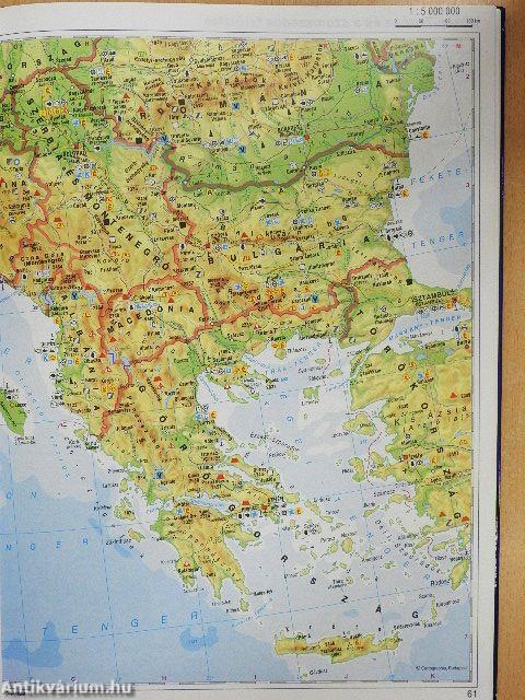Középiskolai földrajzi atlasz