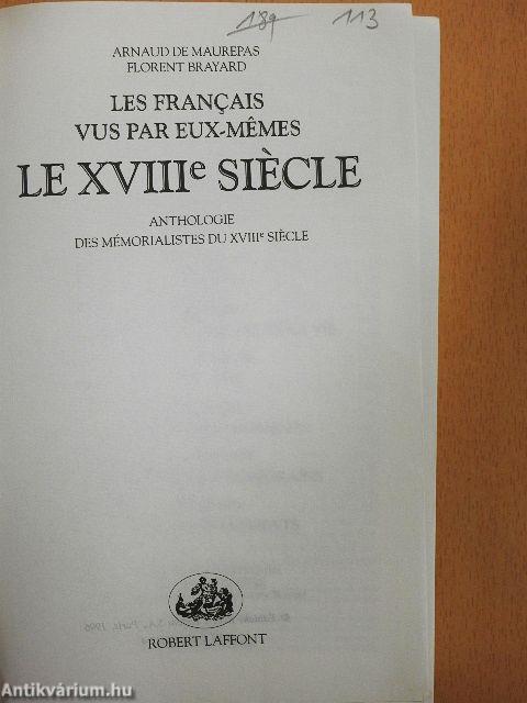 Le XVIIIe Siécle