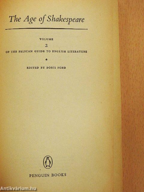 The Age of Shakespeare
