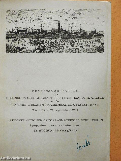 Redoxfunktionen Cytoplasmatischer Strukturen