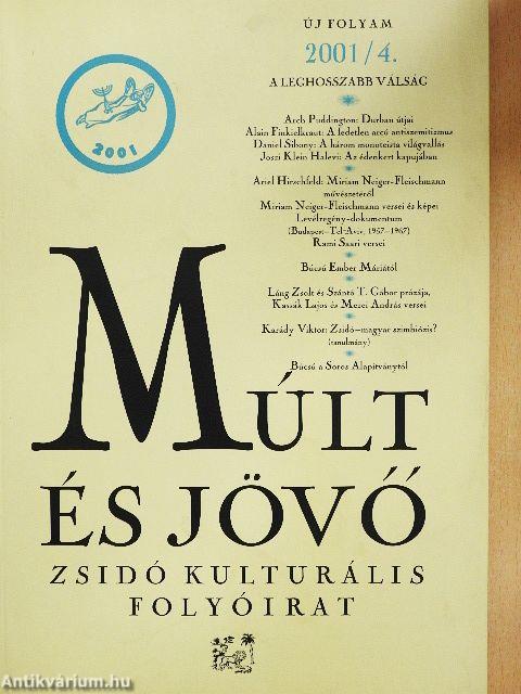 Múlt és Jövő 2001/4.