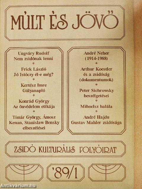 Múlt és Jövő 1989/1.