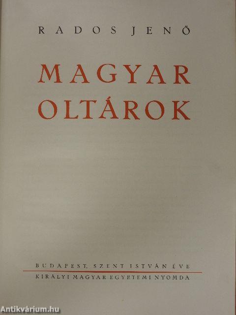 Magyar oltárok