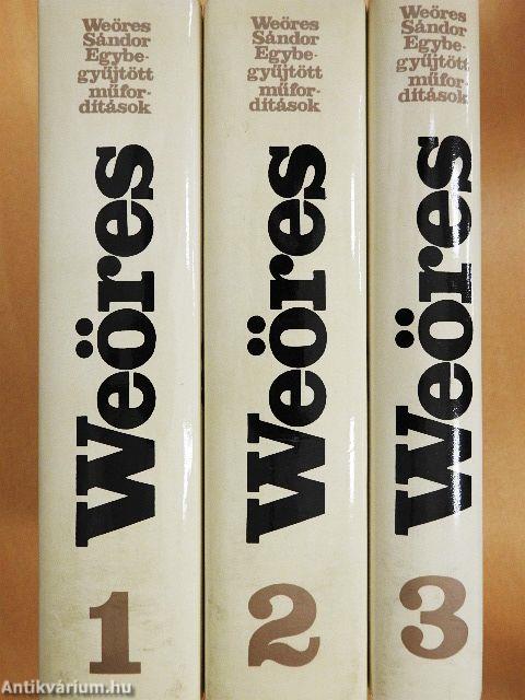 Egybegyűjtött műfordítások 1-3.