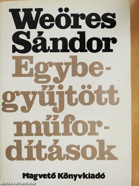 Egybegyűjtött műfordítások 1-3.