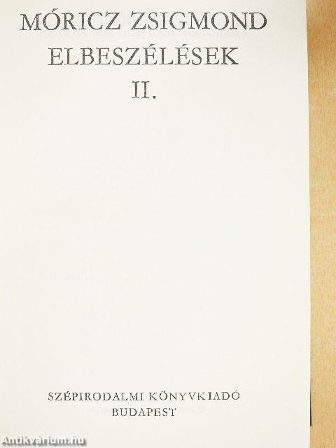Elbeszélések II.