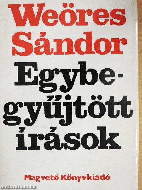 Egybegyűjtött írások 3. (töredék)