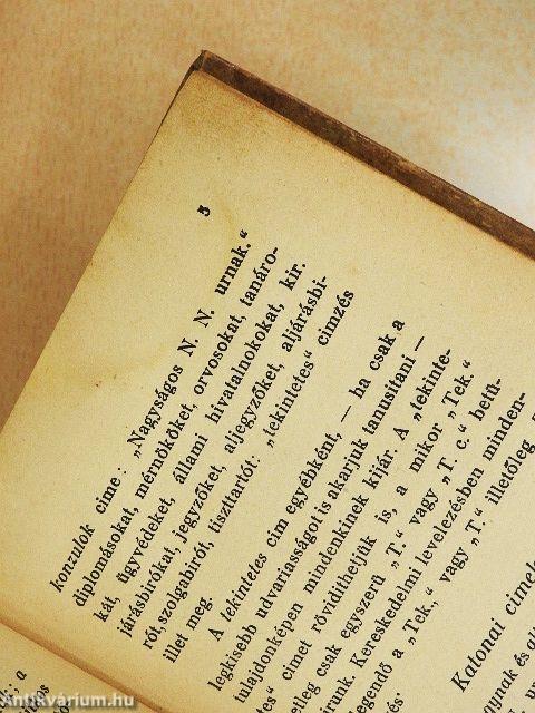 Teljes magyar levelező