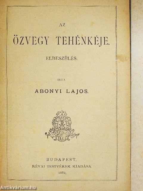 Az özvegy tehénkéje