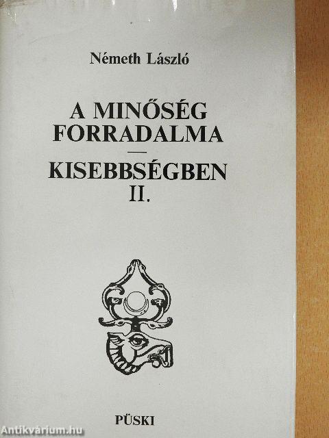 A minőség forradalma/Kisebbségben II. (töredék)