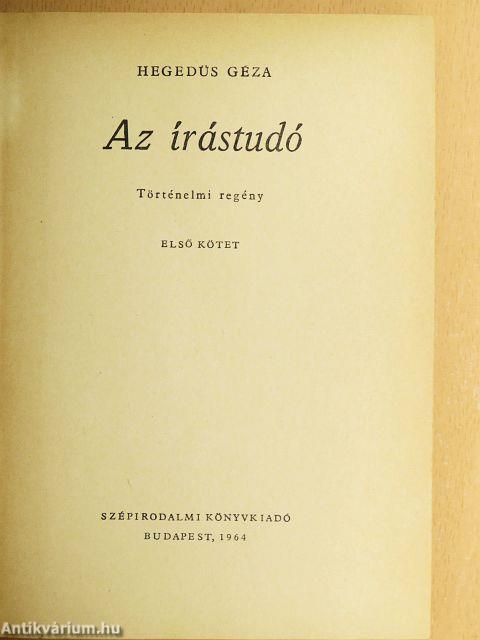 Az írástudó I-II.