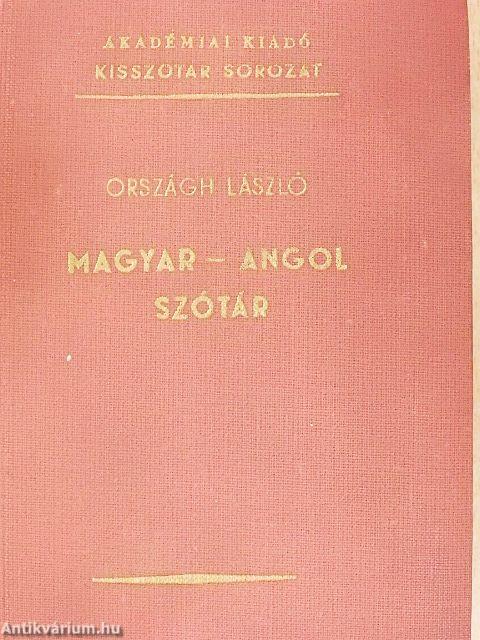 Magyar-angol szótár