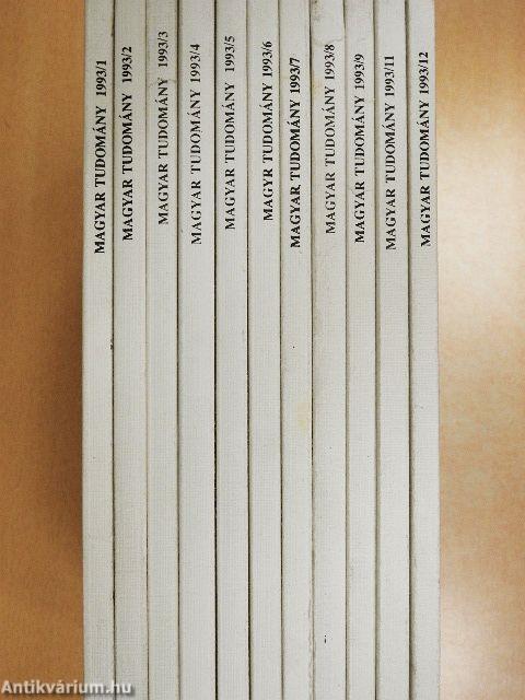 Magyar Tudomány 1993. (nem teljes évfolyam) 1-11.