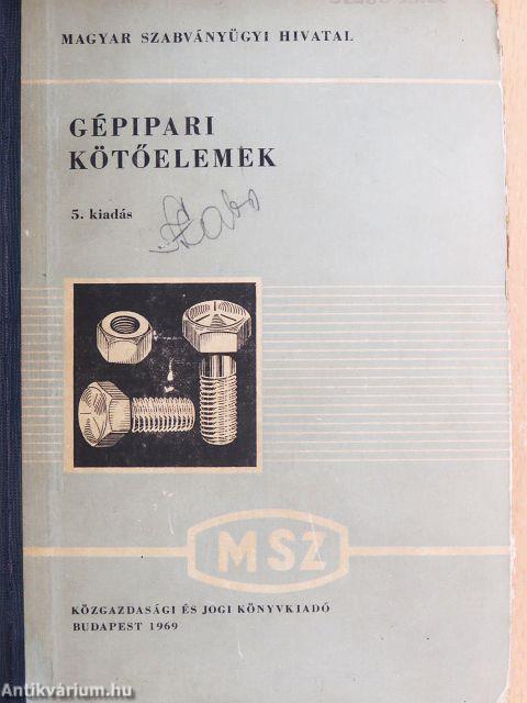 Gépipari kötőelemek