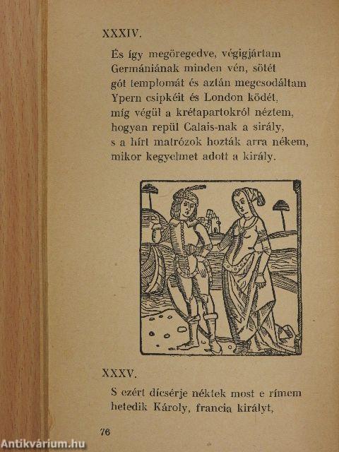 Villon balladái Faludy György átköltésében