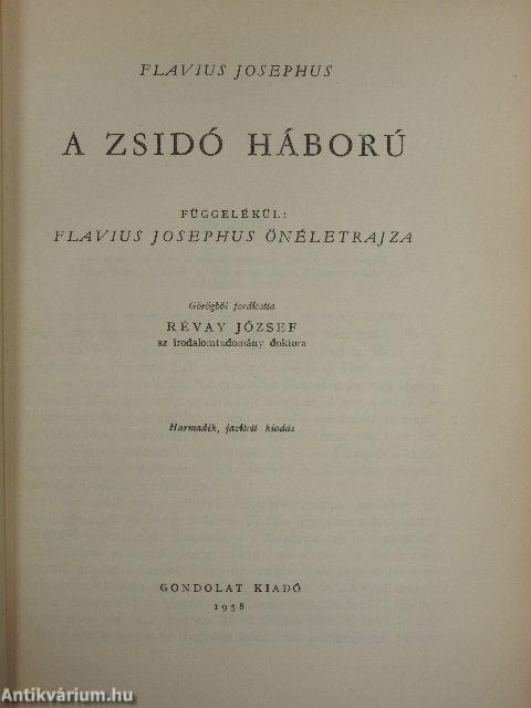 A zsidó háború