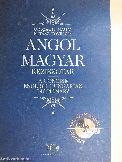 Angol-magyar kéziszótár