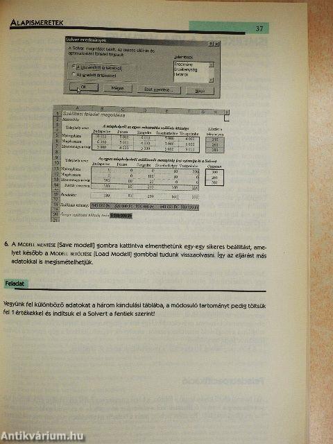 Táblázatkezelés felsőfokon