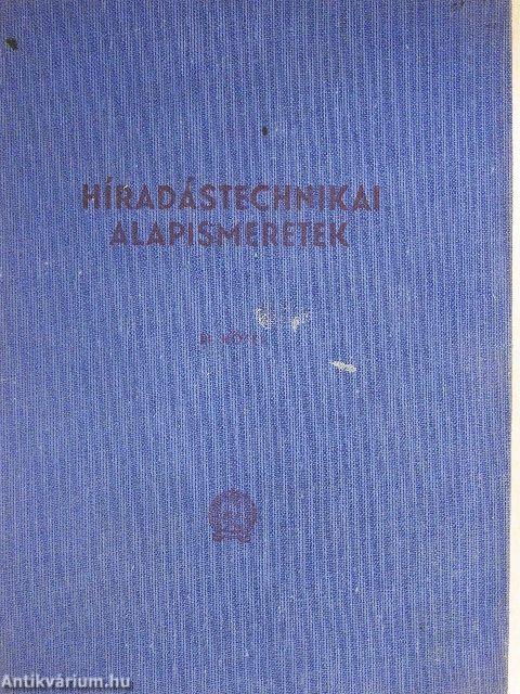 Híradástechnikai alapismeretek III.