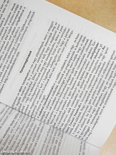 Idegenforgalmi ügyintézés III.