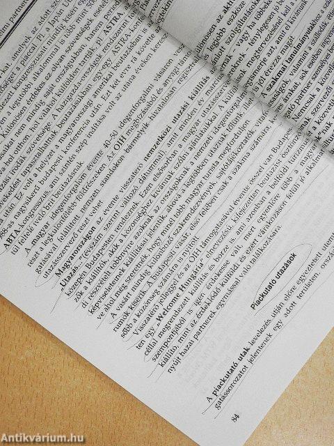 Idegenforgalmi ügyintézés III.