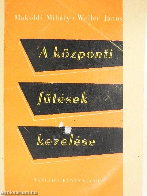 A központi fűtések kezelése