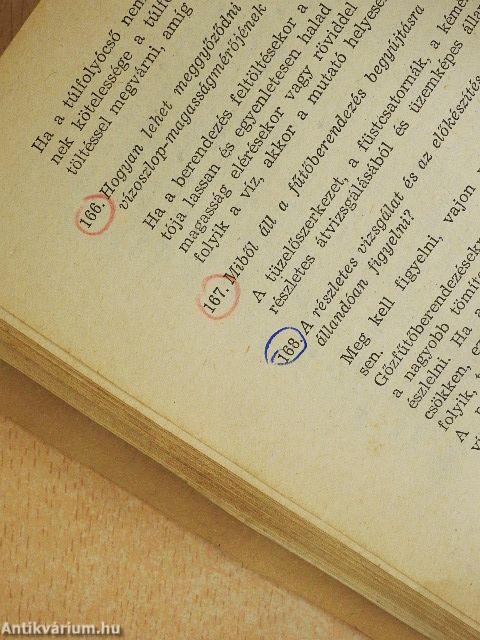 A központi fűtések kezelése