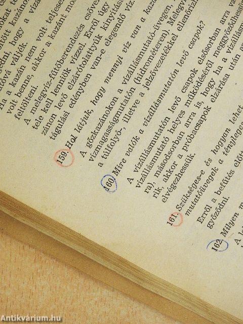 A központi fűtések kezelése