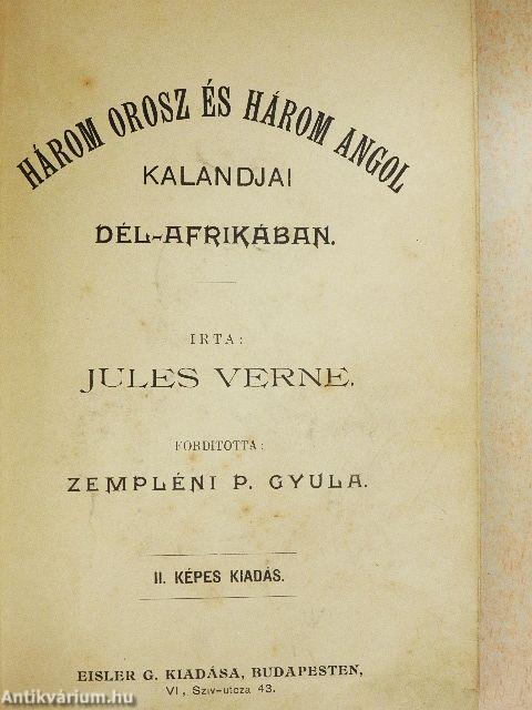 Három orosz és három angol kalandjai Dél-Afrikában